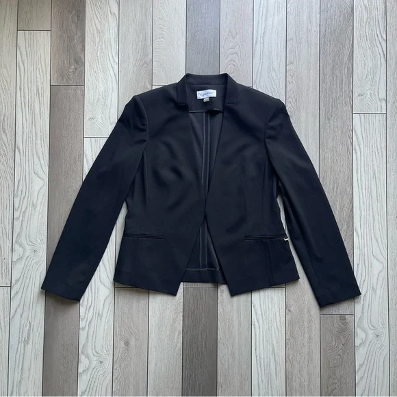 Calvin Klein Classic Black Blazer - Picture 1 of 8